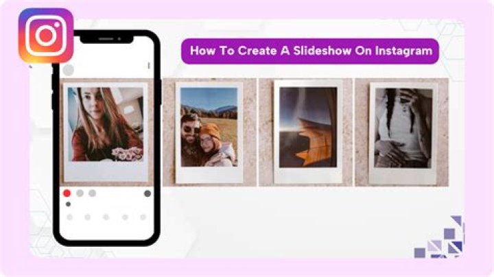 how to do a slideshow on instagram?