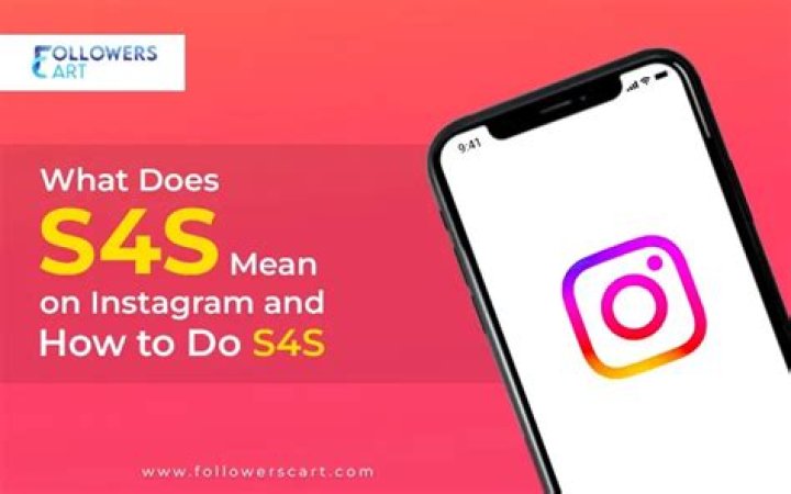 how to do s4s on instagram?