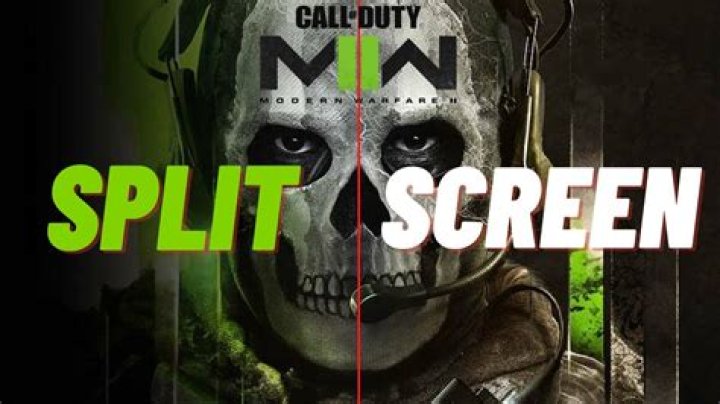 how to do split screen on modern warfare ps4?