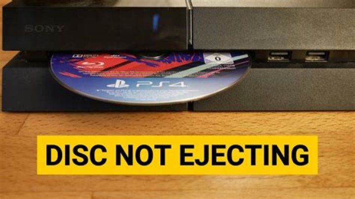 how to eject from ps4?