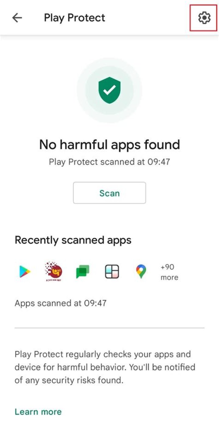 How to Enable/Disable Google Play Protect in Android?