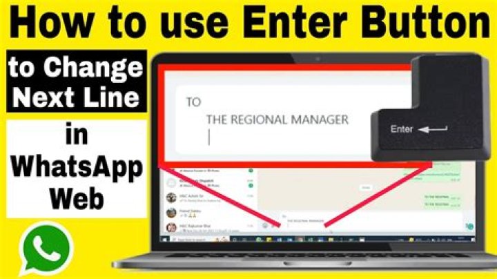 how to enter new line in facebook message?