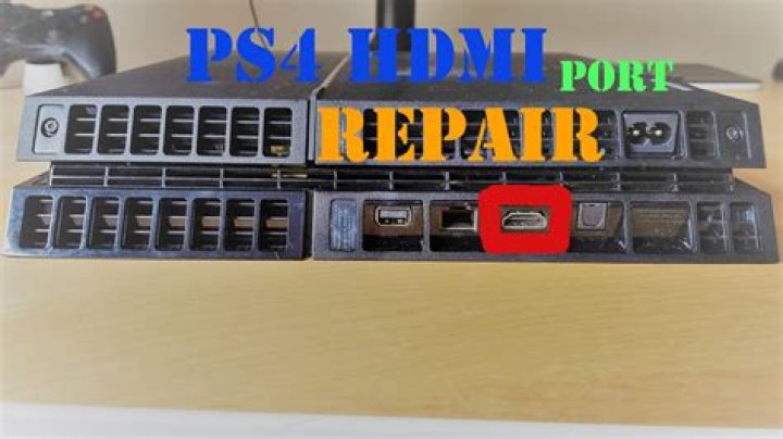 how to fix hdmi port on ps4?