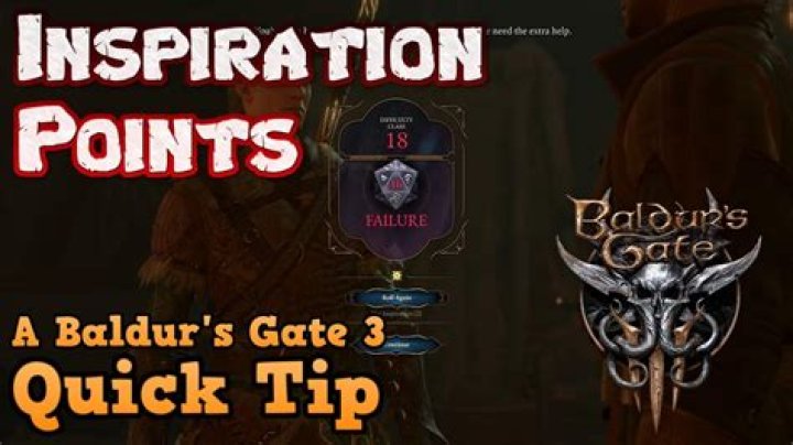 How to Get Inspiration Points in Baldur's Gate 3?