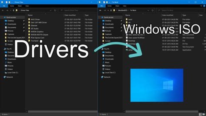 how to include or integrate drivers in windows 8 iso image?