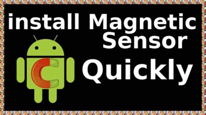 how to install magnetic sensor in android mobile?