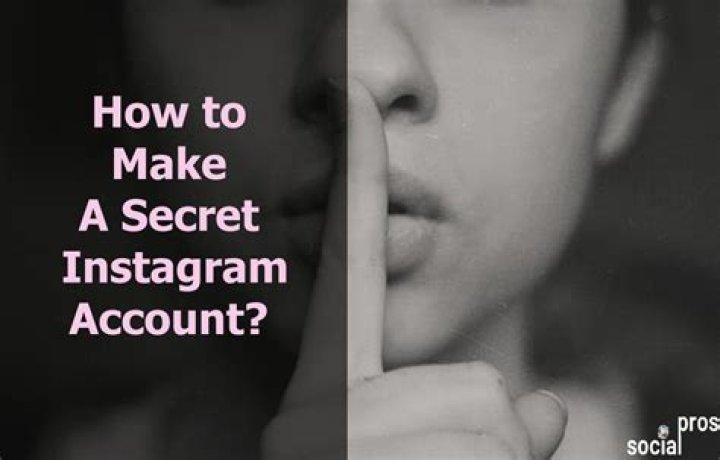 how to make a secret instagram account