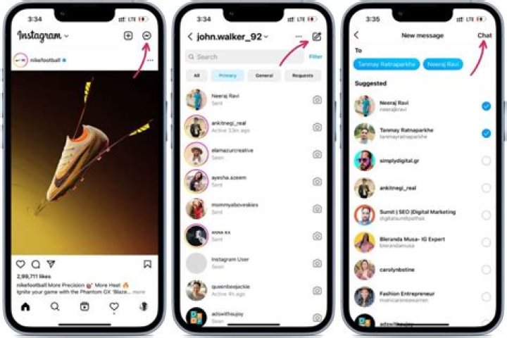 how to make instagram group chat?
