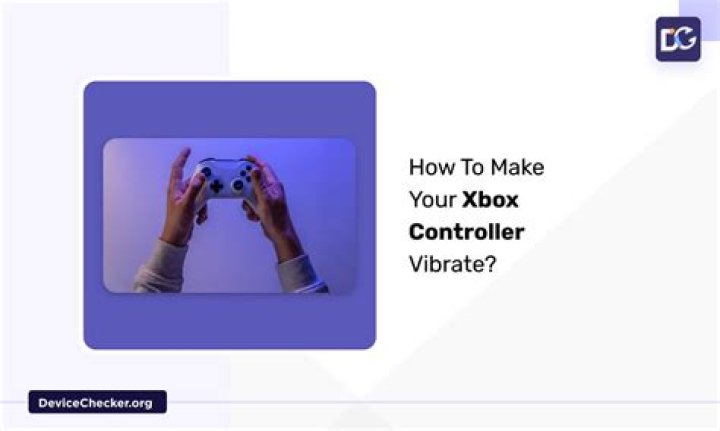 how to make your xbox controller vibrate?