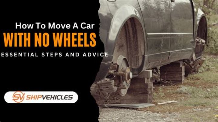 how to move a car without plates?