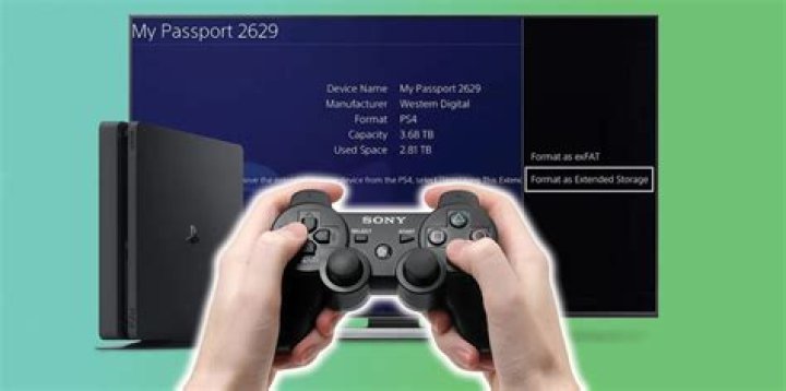 how to move ps4 games to external hard drive?
