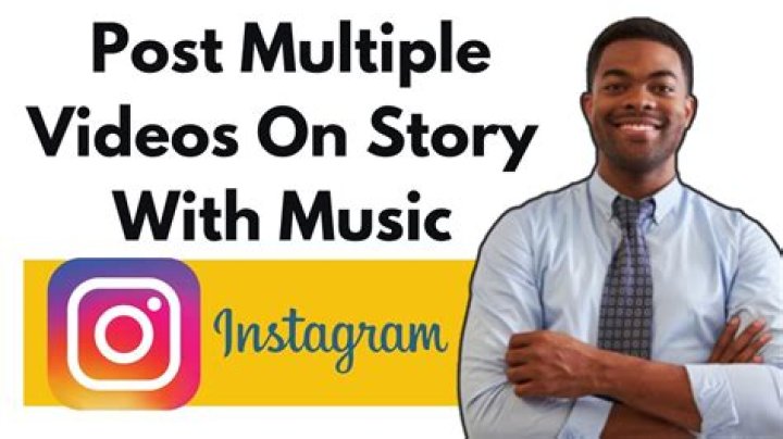 how to post multiple videos on instagram?