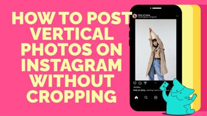 how to prevent instagram from cropping photos?