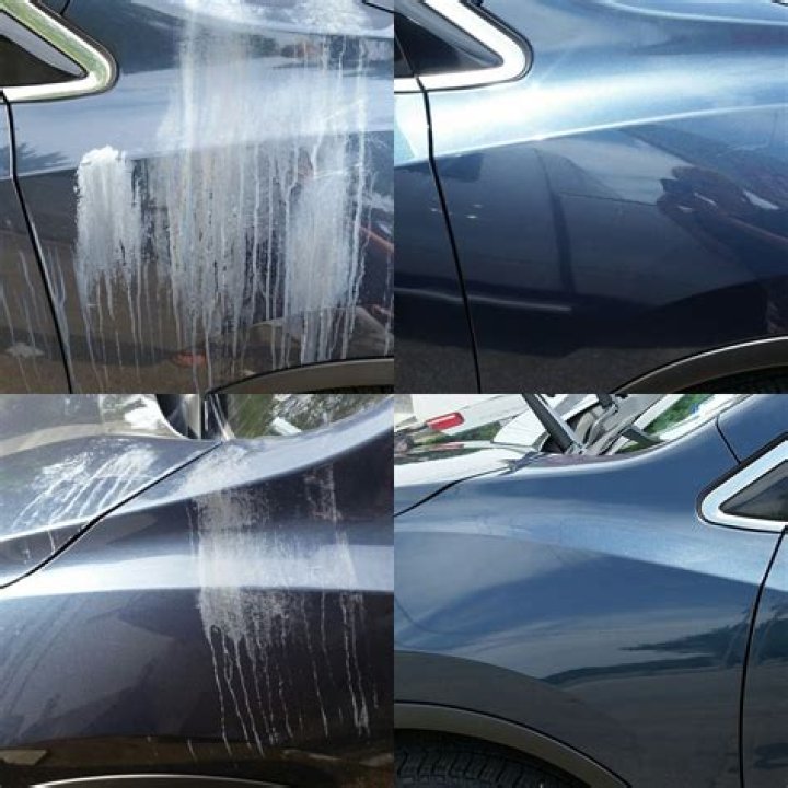 how to remove limescale from car paint?