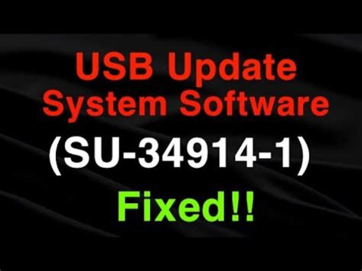 How to Resolve PS4 Error Code SU-34914-1?
