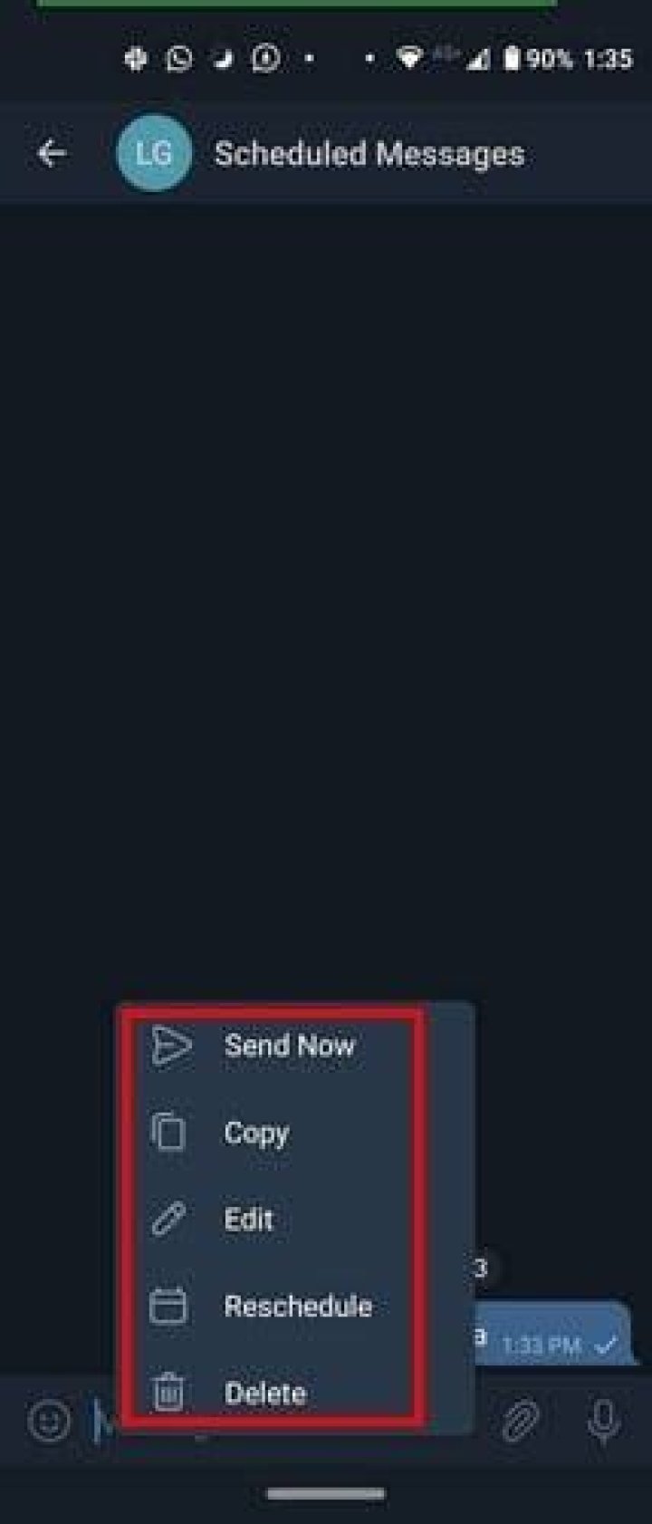 How to Schedule Telegram Messages for Later?