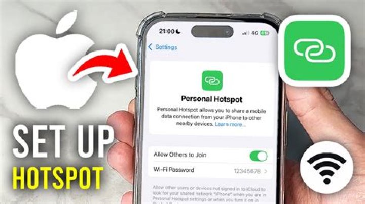 how to set up hotspot on iphone att?