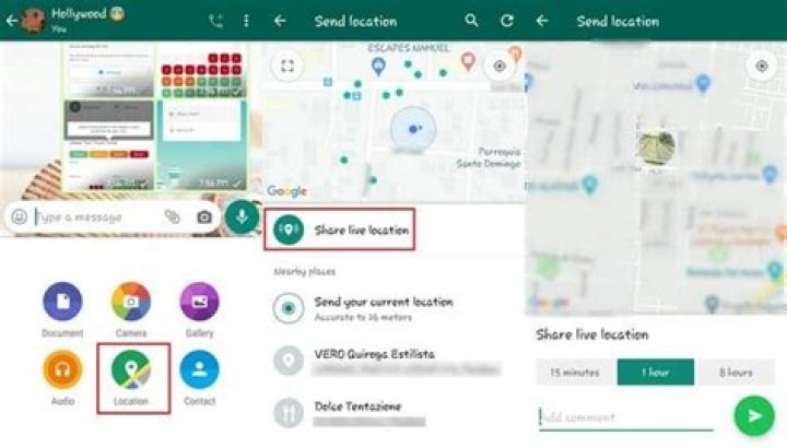 How to Share Real-Time Location on WhatsApp and Google Maps?