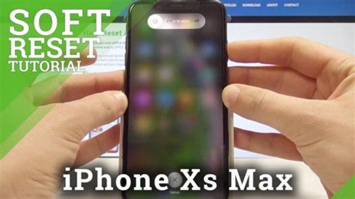 how to soft reset iphone xs?