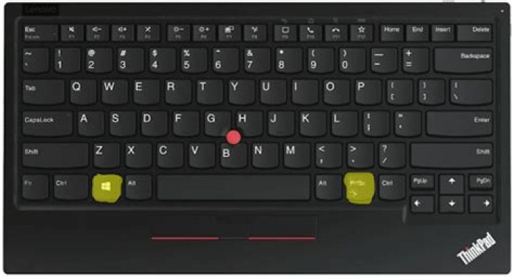 how to take screenshot on lenovo thinkpad?