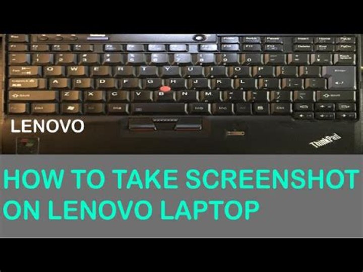 how to take screenshot on lenovo?