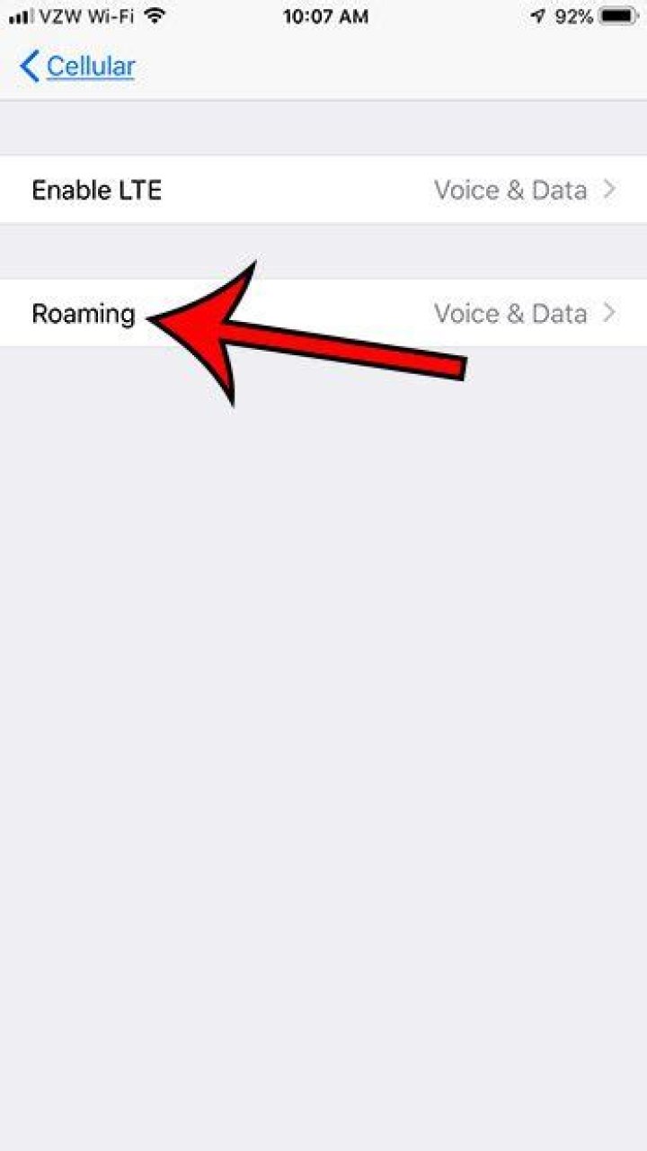 how to turn off roaming on iphone 5?