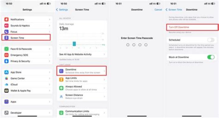 how to turn off time limit on iphone?
