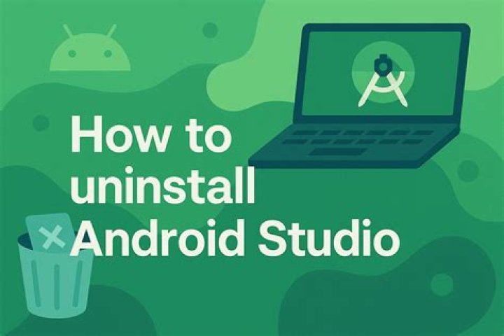 how to uninstall android studio?