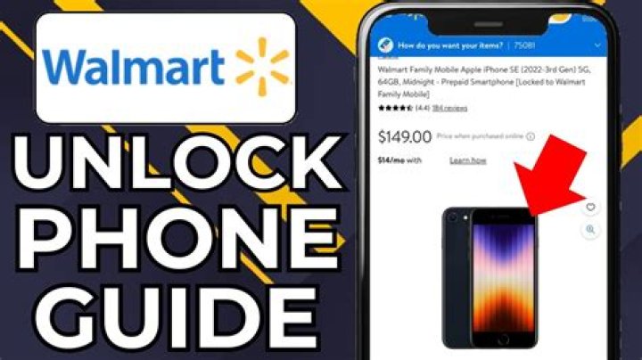 how to unlock walmart iphone?