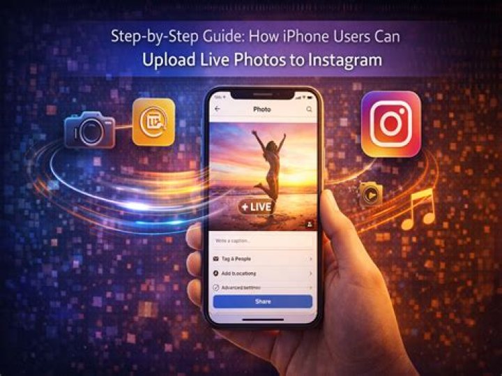 how to upload live photos to instagram from iphone?