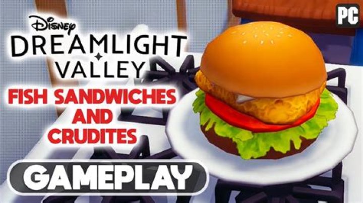 Instructions for Creating a Fish Sandwich in Dreamlight Valley