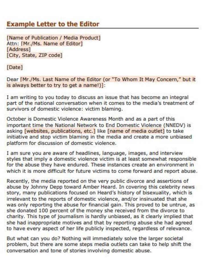 Letters to the Editor — April 28, 2021
