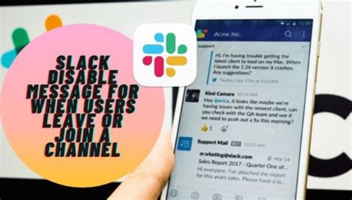 Slack: How To Disable Messages for When Users Leave or Join a Channel?