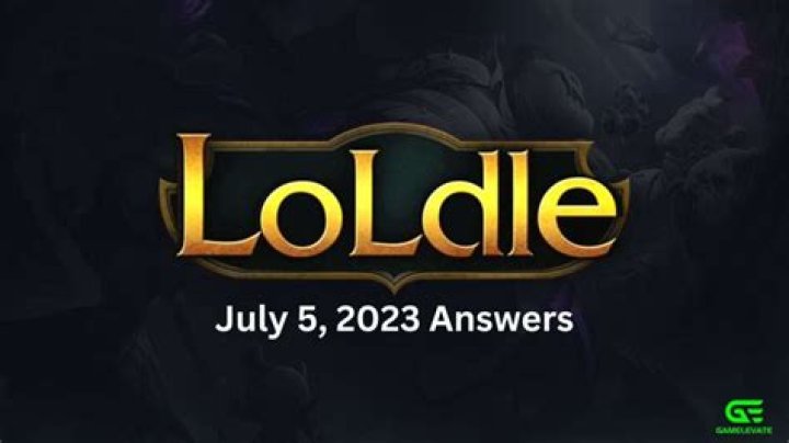 Today’s LoLdle Answer Solution: Wednesday 26 July 2023