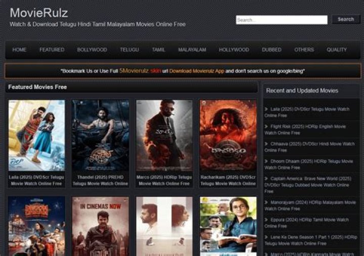Unlocking The Secrets Of Movierulz Today Page