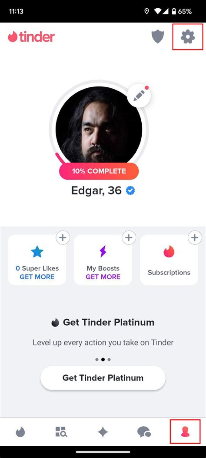 What happens when you delete account on tinder?