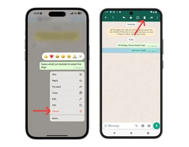 WhatsApp: Unsend a Message?