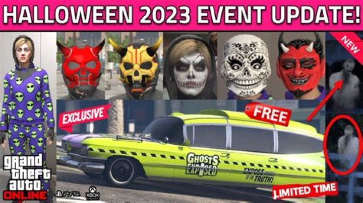 When is the Halloween Update for GTA 5 2023?
