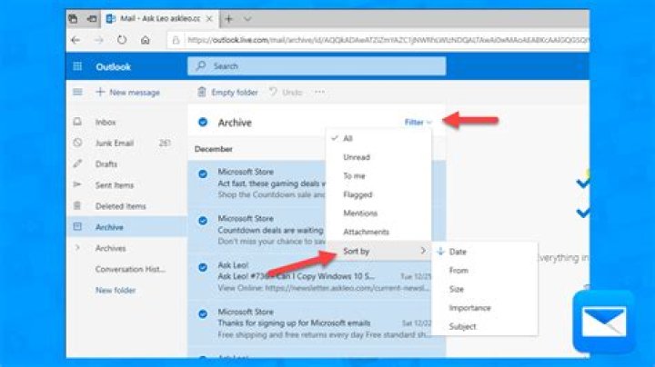 Why won’t Hotmail let me delete my emails?