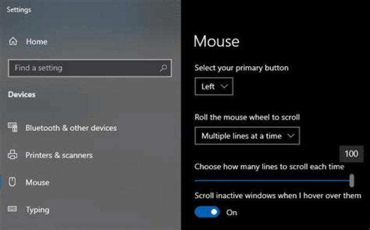 Windows 10: Change How Many Lines to Scroll?