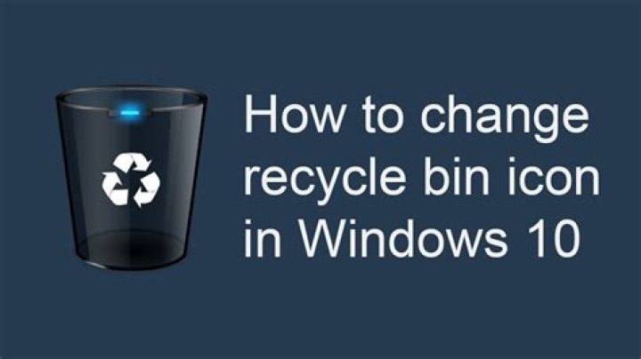 Windows 10: Change Recycle Bin Icon?
